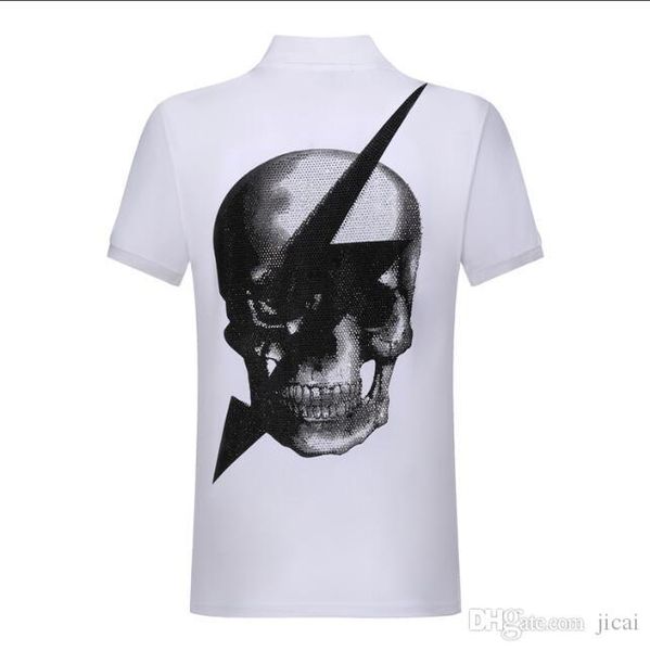 wholesale leisure time men's wear cotton large-size short-sleeved t-shirt summer lapel polo shirt phillip plain designer #6888, White;black
wholesale leisure time men's wear cotton large-size short-sleeved t-shirt summer lapel polo shirt phillip plain designer #6888, White;black