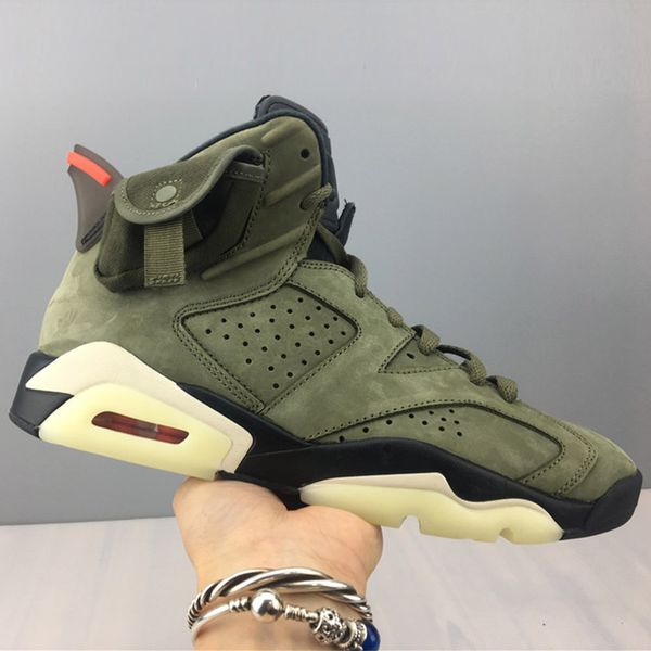 New Arrival Travis Scotti 6s Baskebetball Shoe Cactus Jack Green Suede TOP Designer Durable Luminous Mens Athletic Outdoor Sport Sneaker
New Arrival Travis Scotti 6s Baskebetball Shoe Cactus Jack Green Suede TOP Designer Durable Luminous Mens Athletic Outdoor Sport Sneaker