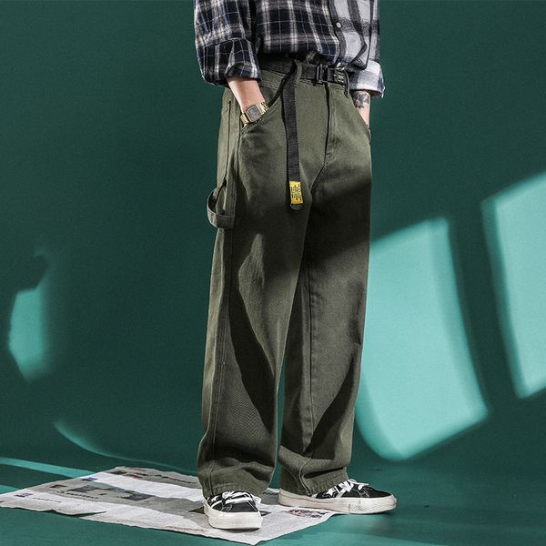 2019 autumn and winter chinese style trend loose straight zipper men's plus velvet thick casual denim old pants, Black
2019 autumn and winter chinese style trend loose straight zipper men's plus velvet thick casual denim old pants, Black