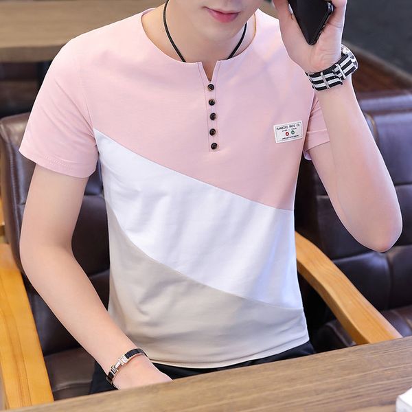 o neck casual t-shirts summer solid color cotton slim fit men tees basic style fitness men's short sleeve tshirt, White;black
o neck casual t-shirts summer solid color cotton slim fit men tees basic style fitness men's short sleeve tshirt, White;black