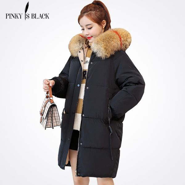 pinkyisblack 2018 long parkas for women winter coat faux fur collar hooded cotton slim warm jacket women winter jackets and coat, Black
pinkyisblack 2018 long parkas for women winter coat faux fur collar hooded cotton slim warm jacket women winter jackets and coat, Black