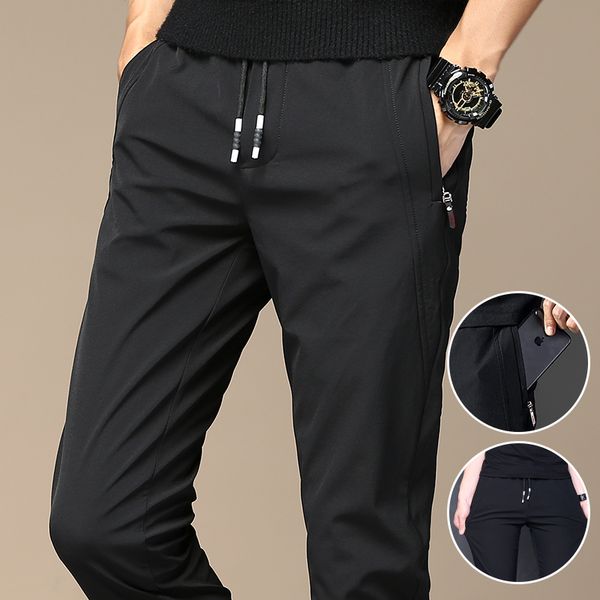 men's casual trousers, elastic trousers, autumn fittings, leggings, spring and autumn quick-drying sports pants, Black
men's casual trousers, elastic trousers, autumn fittings, leggings, spring and autumn quick-drying sports pants, Black