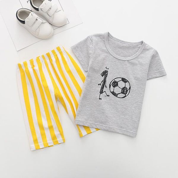 baby boys sets summer kids clothes tshirt+short pants football printed set children girls suit children's fashion clothing, White
baby boys sets summer kids clothes tshirt+short pants football printed set children girls suit children's fashion clothing, White