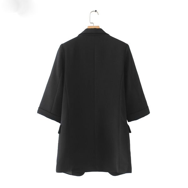 women blazer basic notched collar solid beading pearl pockets candy colors female casual outwear chic ca005, White;black
women blazer basic notched collar solid beading pearl pockets candy colors female casual outwear chic ca005, White;black