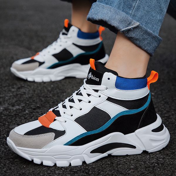 baideng blue mens running shoes walking breathable light sports sneakers lace up rubber sole athletic shoes chunky male trainers
baideng blue mens running shoes walking breathable light sports sneakers lace up rubber sole athletic shoes chunky male trainers