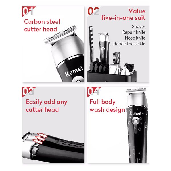 kemei rechargeable home hair trimmer professional clipper men electric shaver barber quality clippers bwkf kucfz
kemei rechargeable home hair trimmer professional clipper men electric shaver barber quality clippers bwkf kucfz