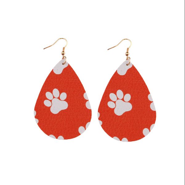 selling fashion print buffalo earrings for women stripes teardrop pu leather dangle earrings spring summer jewelry accessories, Silver
selling fashion print buffalo earrings for women stripes teardrop pu leather dangle earrings spring summer jewelry accessories, Silver