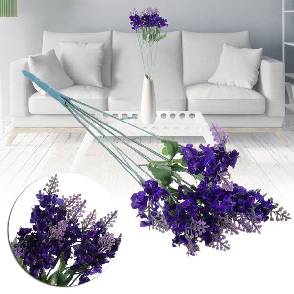5 branches artificial lavender 10 heads silk plastic lavender flower fake decorative floral plant for home wedding party decor
5 branches artificial lavender 10 heads silk plastic lavender flower fake decorative floral plant for home wedding party decor