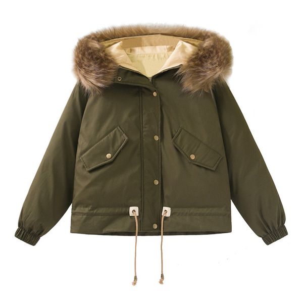 cotton clothing female short paragraph small cotton coat student down jacket winter jacket, Black
cotton clothing female short paragraph small cotton coat student down jacket winter jacket, Black
