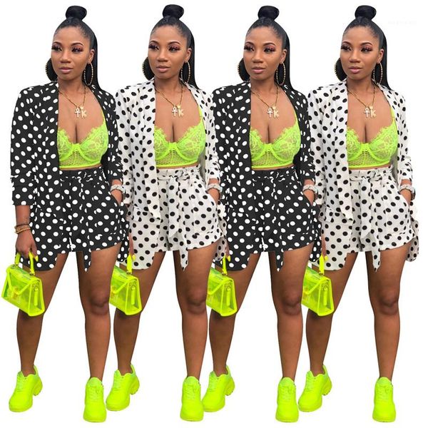shorts sets womns long sleeve suit sets women polka dot 2 piece outfits fashion designer office style two piece, Gray
shorts sets womns long sleeve suit sets women polka dot 2 piece outfits fashion designer office style two piece, Gray