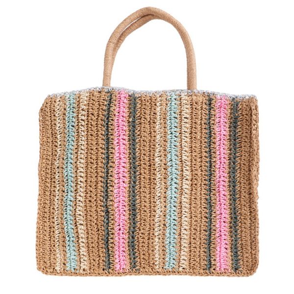 new summer women weave bohemian style striped shoulder beach bag female casual shopping bag floral messenger bags
new summer women weave bohemian style striped shoulder beach bag female casual shopping bag floral messenger bags