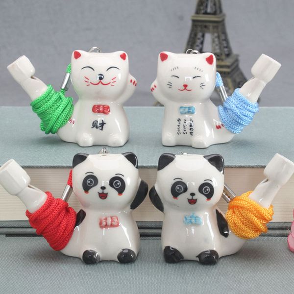 cartoon whistle fortune cat/panda ceramic water bird whistle for children's birthday christmas present
cartoon whistle fortune cat/panda ceramic water bird whistle for children's birthday christmas present