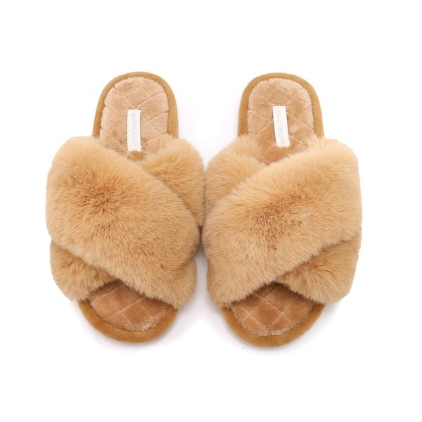 autumn winter fur slippers cross furry slides couple floor home indoor slippers non-slip plush fleece shoes women, Black
autumn winter fur slippers cross furry slides couple floor home indoor slippers non-slip plush fleece shoes women, Black