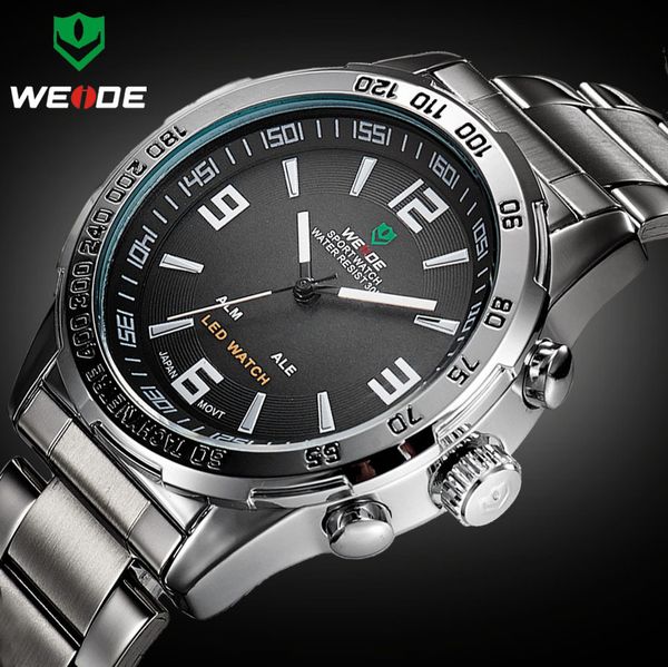 2018 new watches men weide full steel quartz clock led digital watch sport wristwatch relogio masculino, Slivery;brown
2018 new watches men weide full steel quartz clock led digital watch sport wristwatch relogio masculino, Slivery;brown