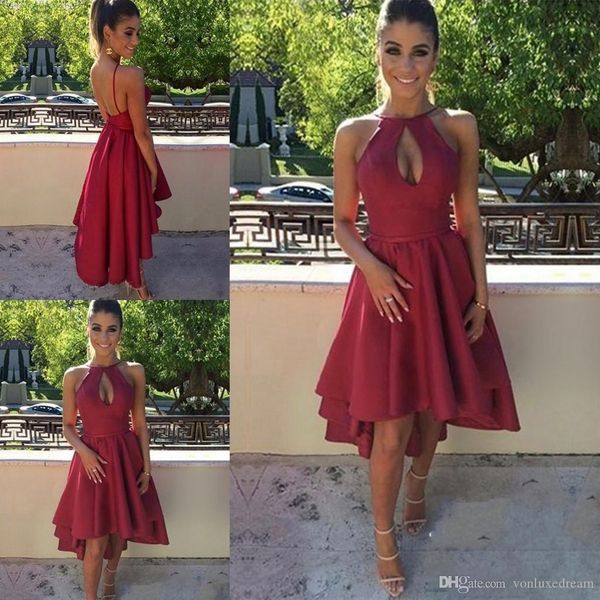 elegant red mini short cocktail dresses halter neck short party homecoming prom dresses special occasions dresses, Black
elegant red mini short cocktail dresses halter neck short party homecoming prom dresses special occasions dresses, Black