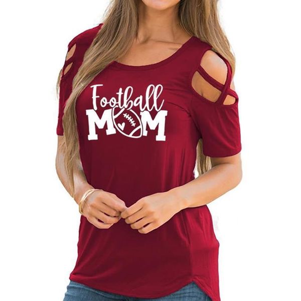 new arrival football mom letters printt-shirt for womenbandage off shoulder t-shirt female harajuku plus size summer women, White
new arrival football mom letters printt-shirt for womenbandage off shoulder t-shirt female harajuku plus size summer women, White