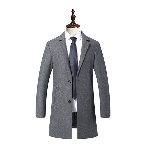 men's wool & blends 2021 winter autumn business casual male trench coat plus size 5xl men long warm coats turn down collar overcoat, Black
men's wool & blends 2021 winter autumn business casual male trench coat plus size 5xl men long warm coats turn down collar overcoat, Black