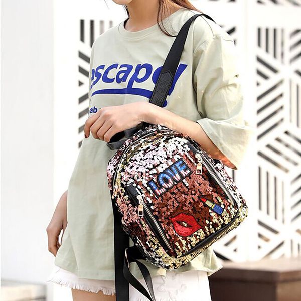 mini sequined backpack with cute embroidery backpacks for women girls travelbag bling shiny backpack school 5.24
mini sequined backpack with cute embroidery backpacks for women girls travelbag bling shiny backpack school 5.24