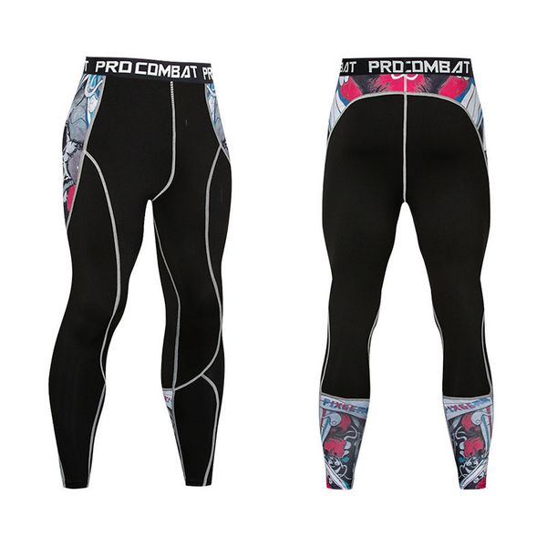 2019 men running tights compression yoga pants fitness sports fitness leggings exercise basketball training men mma sportswear, Black
2019 men running tights compression yoga pants fitness sports fitness leggings exercise basketball training men mma sportswear, Black