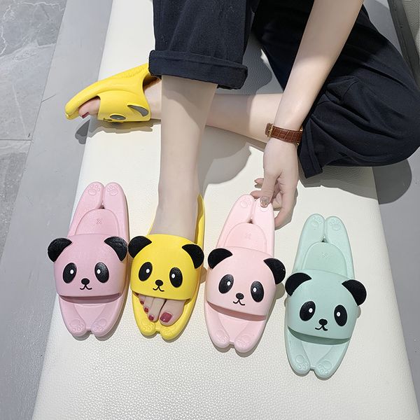 weibate 2020 summer home ladies slippers non-slip indoor bath bathroom cute cartoon panda shape outdoor beach shoes, Black
weibate 2020 summer home ladies slippers non-slip indoor bath bathroom cute cartoon panda shape outdoor beach shoes, Black
