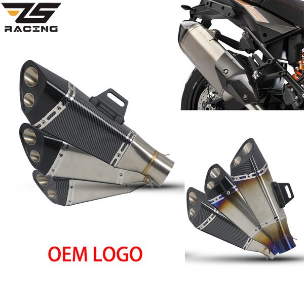 zs racing double holes universal motorcycle exhaust muffler pipe akrapovic exhaust pipe fit r1 cb600f zx6r nmax155 cbr1000rr
zs racing double holes universal motorcycle exhaust muffler pipe akrapovic exhaust pipe fit r1 cb600f zx6r nmax155 cbr1000rr