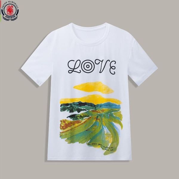 fredd marshall 100% cotton t-shirt summer 2020 fashion mountains printed t shirt men short sleeve o-neck 439, White;black
fredd marshall 100% cotton t-shirt summer 2020 fashion mountains printed t shirt men short sleeve o-neck 439, White;black