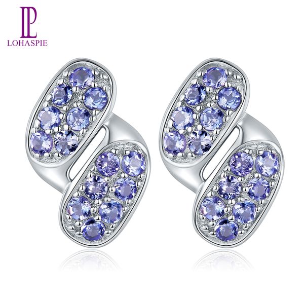 solid 925 sterling silver natural purple tanzanite stud earrings real gemstone fine fashion jewelry white gold plated birthday gift new, Black
solid 925 sterling silver natural purple tanzanite stud earrings real gemstone fine fashion jewelry white gold plated birthday gift new, Black