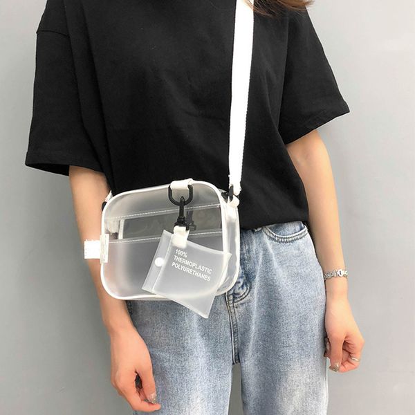 casual pvc transparent clear women crossbody bags shoulder bag handbag jelly small phone bags with card holder wide straps flap
casual pvc transparent clear women crossbody bags shoulder bag handbag jelly small phone bags with card holder wide straps flap