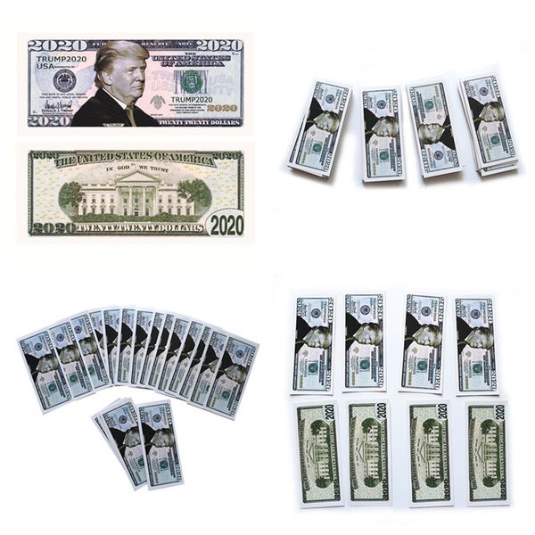 Donald Trump Commemorative Coin Promotion Us President 2020 Dollar Bill Silver Foil Banknote Fake Money Gift Certificat E22807