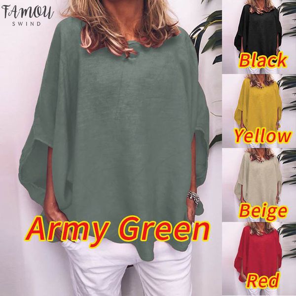summer solid tunic womens blouse 2020 fashion casual solid tee shirt o neck work blusas female half sleeve shirts oversized, White
summer solid tunic womens blouse 2020 fashion casual solid tee shirt o neck work blusas female half sleeve shirts oversized, White