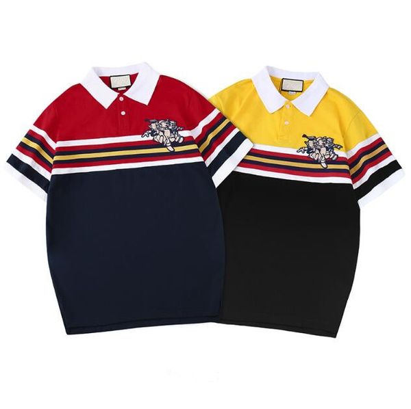 Лучшее качество Дизайнерская Мужская Футболка Роскошный отложной воротник с выш
Лучшее качество Дизайнерская Мужская Футболка Роскошный отложной воротник с выш