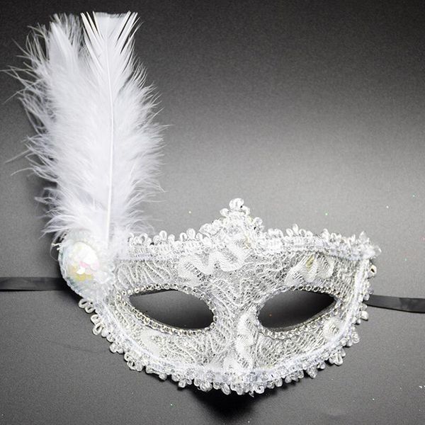 1pc masquerade mask women venetian lace feather flower half face masks halloween girls party dance mask
1pc masquerade mask women venetian lace feather flower half face masks halloween girls party dance mask