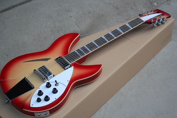 factory custom cherry sunburst electric guitar with 12 strings,rosewood fingerboard,white pickguard,double binding body,can be customized
factory custom cherry sunburst electric guitar with 12 strings,rosewood fingerboard,white pickguard,double binding body,can be customized