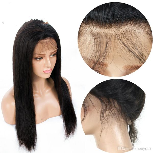 straight full lace high temperature wire wigs for women pre plucked hairline lace wig brazilian full end bleched knots, Black
straight full lace high temperature wire wigs for women pre plucked hairline lace wig brazilian full end bleched knots, Black