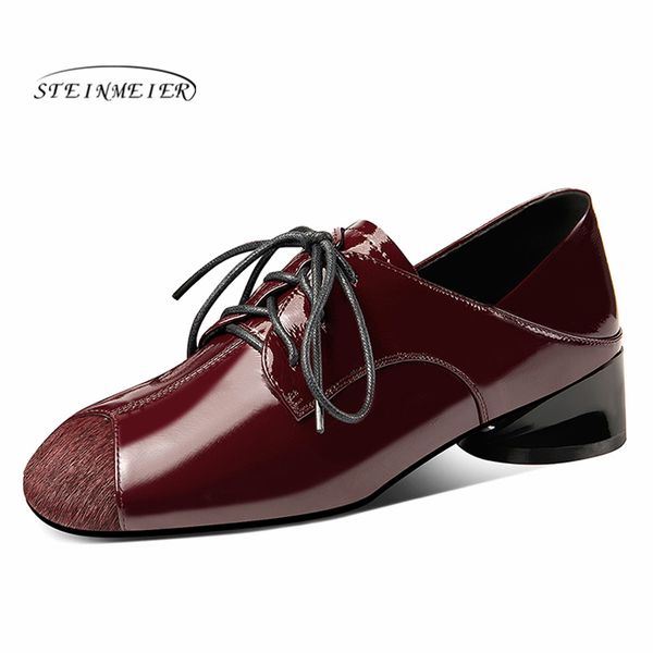 new shallow women oxfords genuine leather office dancing shoes woman spring autumn lace up classic shoes steinmeier, Black
new shallow women oxfords genuine leather office dancing shoes woman spring autumn lace up classic shoes steinmeier, Black