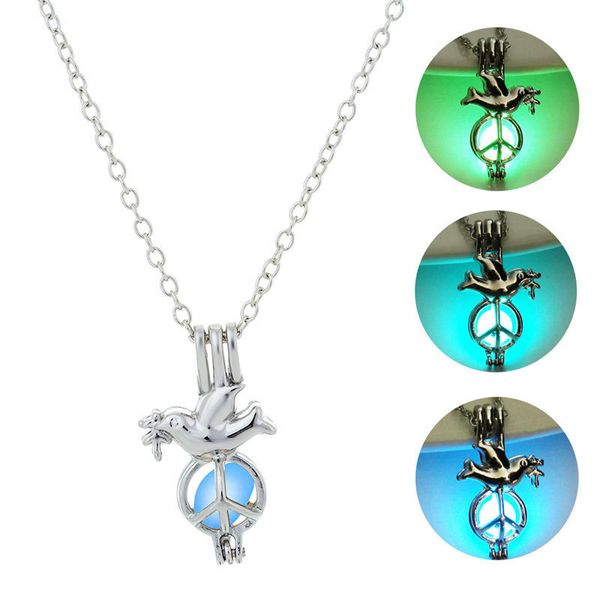 голубь мира свечение ожерелье женщина личность diy noctilucent pendeloque cut хэллоуин роман украшения, Silver
голубь мира свечение ожерелье женщина личность diy noctilucent pendeloque cut хэллоуин роман украшения, Silver