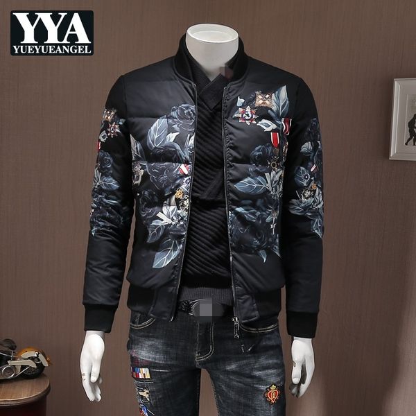 men's down & parkas casual men jacket brand flower printed white duck coat 2021 winter zipper black thicken warm outerwear plus size
men's down & parkas casual men jacket brand flower printed white duck coat 2021 winter zipper black thicken warm outerwear plus size