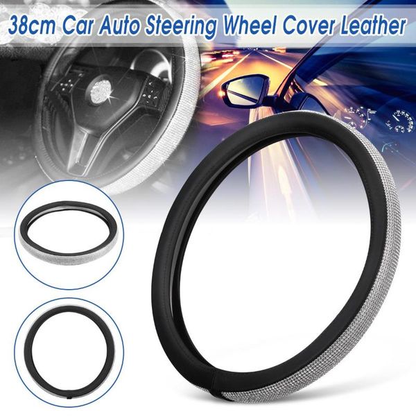 pu leather 38cm car steering wheel covers cap steering wheel crystal cover car accessories rhinestone for women girls
pu leather 38cm car steering wheel covers cap steering wheel crystal cover car accessories rhinestone for women girls