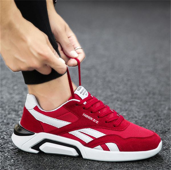 2019 men's outdoor wear-resistant breathable casual sports shoes lightweight and versatile shoes with box, Black
2019 men's outdoor wear-resistant breathable casual sports shoes lightweight and versatile shoes with box, Black