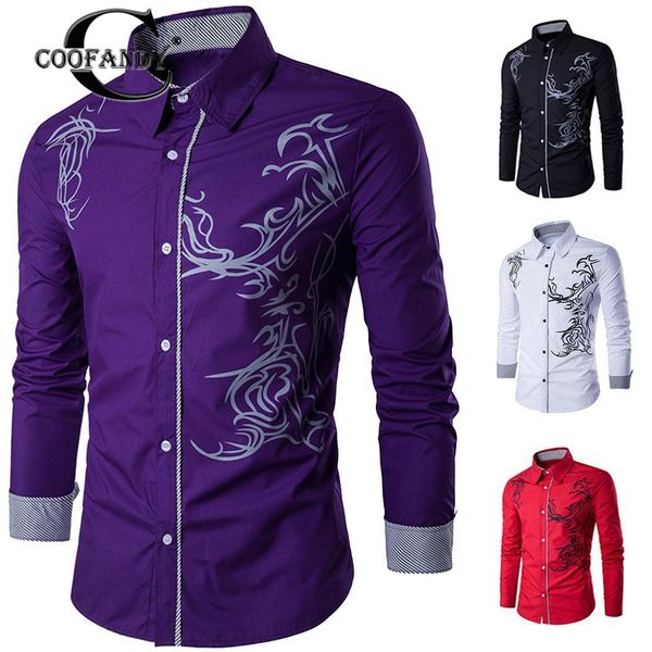 men casual long sleeve button blouse all seasons print shirt regular turndown collar slim, White;black
men casual long sleeve button blouse all seasons print shirt regular turndown collar slim, White;black