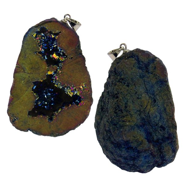 3*4cm natural polychromatic agate stone crystal cave pendant unique irregular gem jewelry, Black
3*4cm natural polychromatic agate stone crystal cave pendant unique irregular gem jewelry, Black