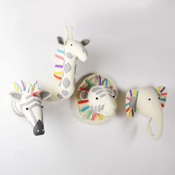 Children's Baby Room Animal Wall Mount Cute Animal Plush Pendant Wall Decoration Shape Decorative Wall Hanging Ornaments
Children's Baby Room Animal Wall Mount Cute Animal Plush Pendant Wall Decoration Shape Decorative Wall Hanging Ornaments