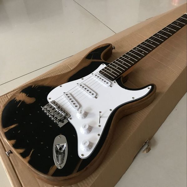 custom shop,st electric guitar,handwork 6 strings rosewood fingerboard relics by hands guitarra,black gitaar
custom shop,st electric guitar,handwork 6 strings rosewood fingerboard relics by hands guitarra,black gitaar