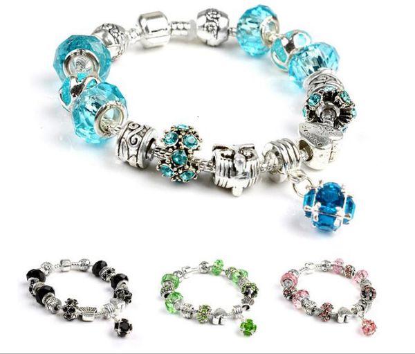 charm bracelets bangles for women european beads bracelet new fashion jewelry gb1621, Black
charm bracelets bangles for women european beads bracelet new fashion jewelry gb1621, Black