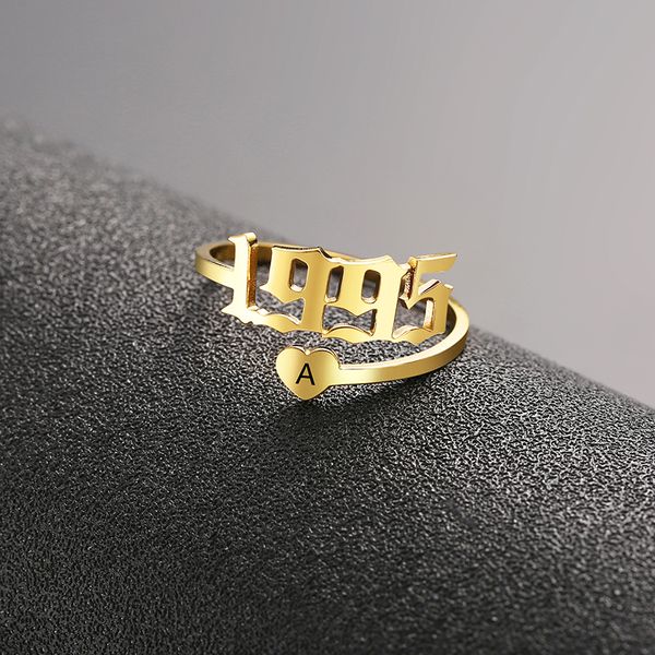 custom 1995 year number name initial heart anillos hombre 2019 years rings women men fashion jewelry personalized lover gift, Slivery;golden
custom 1995 year number name initial heart anillos hombre 2019 years rings women men fashion jewelry personalized lover gift, Slivery;golden