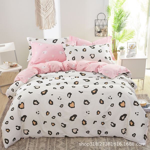 factory direct minimalist cotton 4-piece bedding set 100% cotton bedsheet quilt cover dormitory men's and women's single double
factory direct minimalist cotton 4-piece bedding set 100% cotton bedsheet quilt cover dormitory men's and women's single double