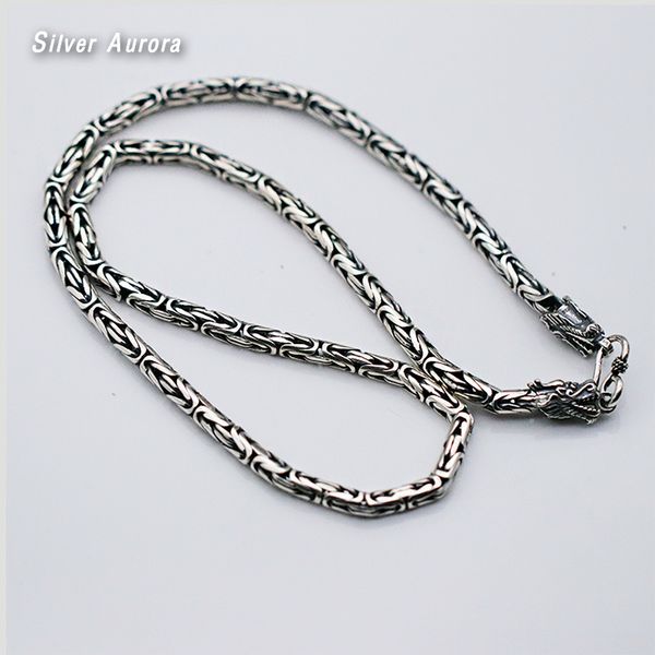dragonscale necklaces solid 925 sterling silver vintage gothic chain length 55cm for men fashion steampunk retro jewelry
dragonscale necklaces solid 925 sterling silver vintage gothic chain length 55cm for men fashion steampunk retro jewelry