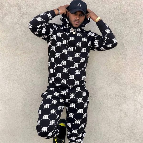 two piece pants sports loose long sleeved hooded pullover fashion mens tracksuits full letter mens designer tracksuits casual, Gray
two piece pants sports loose long sleeved hooded pullover fashion mens tracksuits full letter mens designer tracksuits casual, Gray