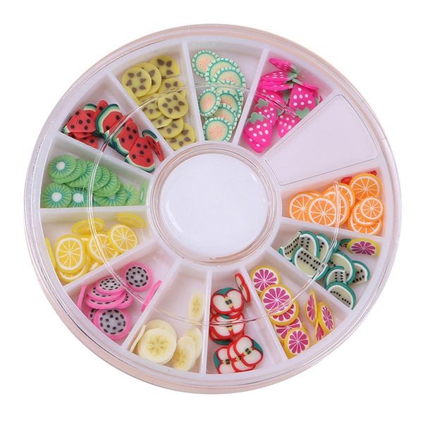 new arrival 3d nail art fimo soft polymer clay fruit slices for nail manicure sticker diy designs wheel decoration 12gird/roll, Black
new arrival 3d nail art fimo soft polymer clay fruit slices for nail manicure sticker diy designs wheel decoration 12gird/roll, Black