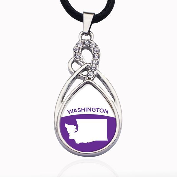 washington outline circle charm crystal pendant necklace for women wedding party gift, Bronze;silver
washington outline circle charm crystal pendant necklace for women wedding party gift, Bronze;silver